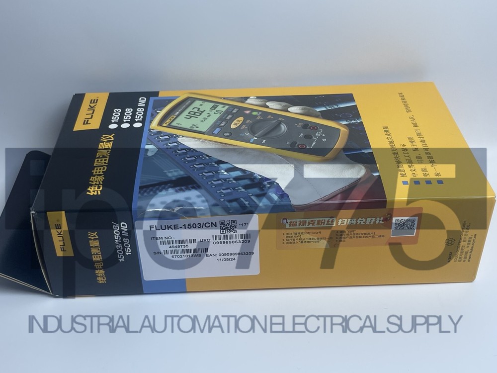 Fluke 1503 Digital Insulation Resistance Tester High Precision Megger Multimeter