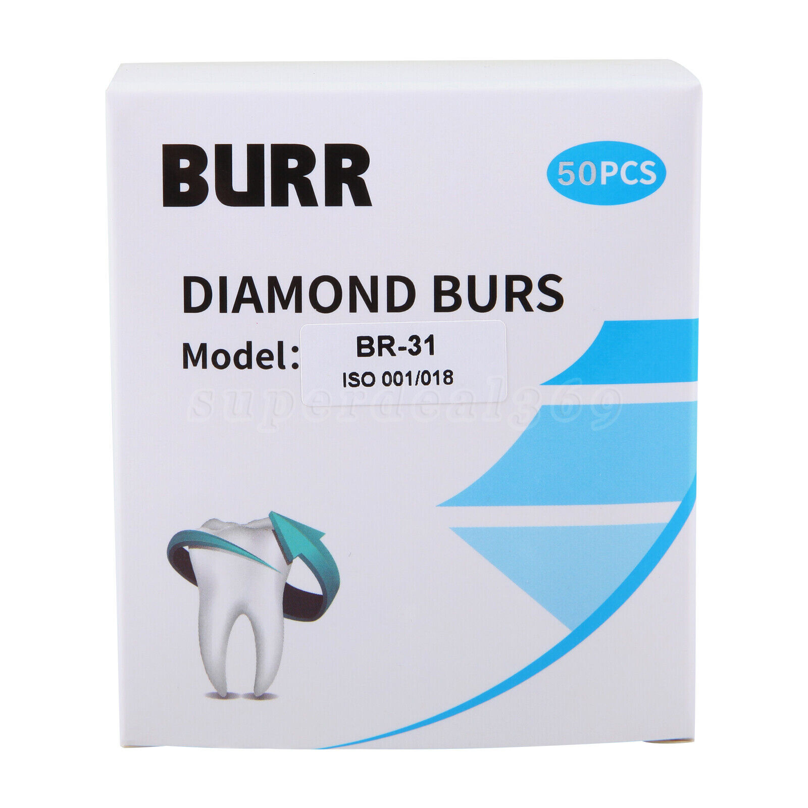 100 Types Dental FG Diamond Burs For High Speed Handpiece Friction Grip