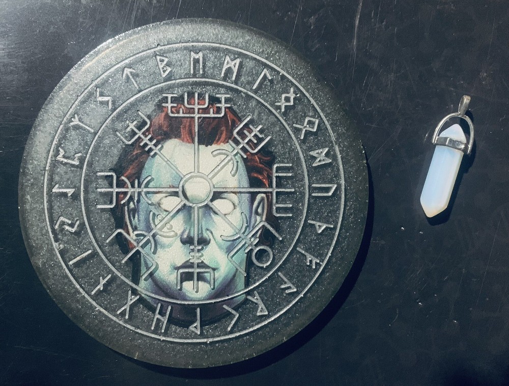 Pendulum Board Dowsing Divination,  Pendulum Board Dowsing with Crystal