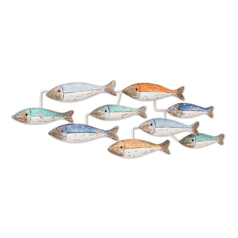 School Of Fish Wall Decor