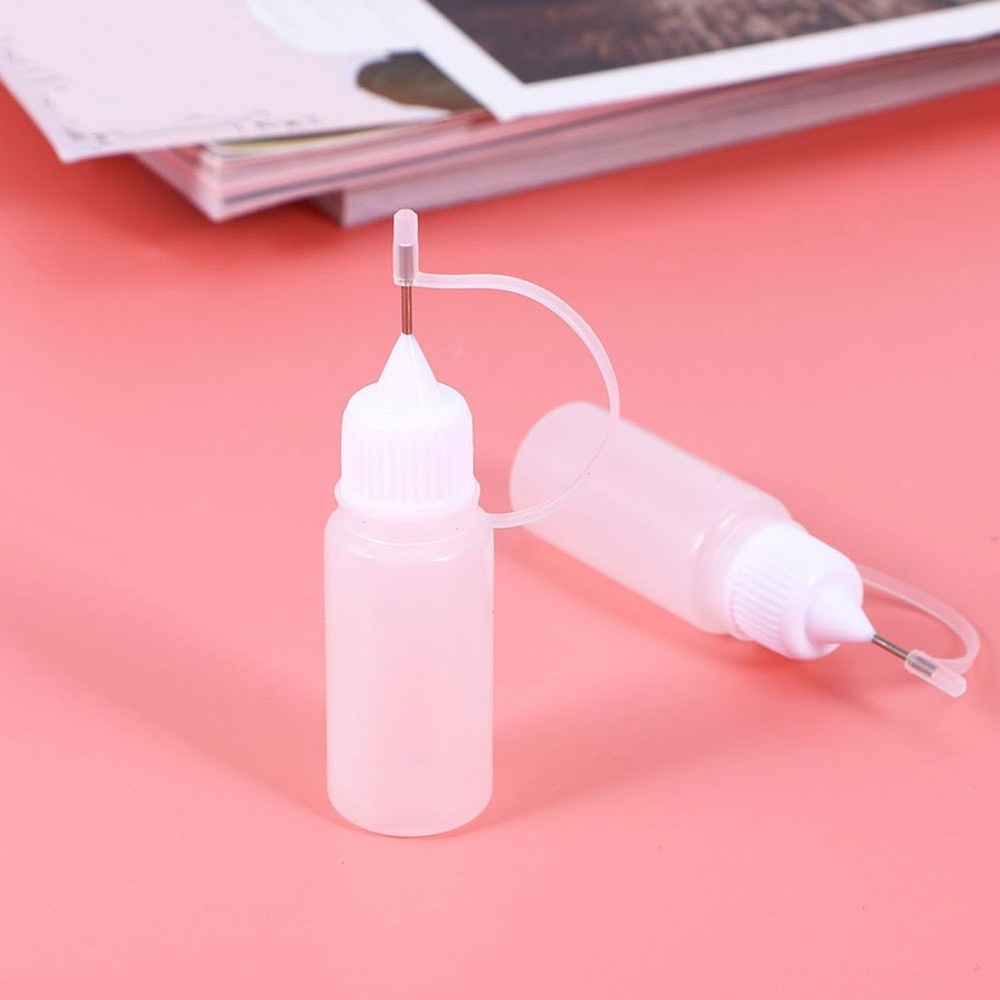 20Pcs Glue Bottles with Precision Tips for Crafts and DIY Projects