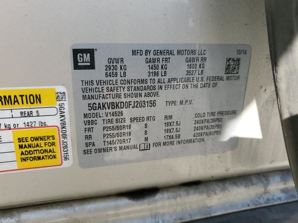 Temperature Control Front Fits 13-17 ENCLAVE 2489736