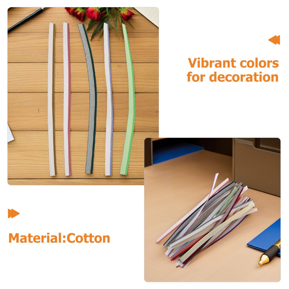 78 Pcs Book Binding Headbands Bookbinding Supplies Beginner Tools