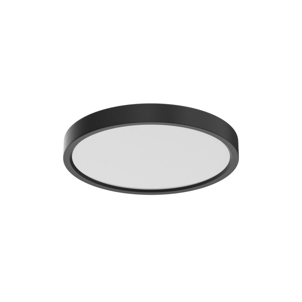 Dimmable LED Flush Mount Ceiling Light with Remote Control 3000K-6000K Color