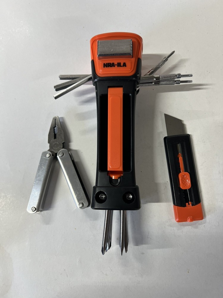 NRA-ILA Multi-Function Tool Set With Flashlight