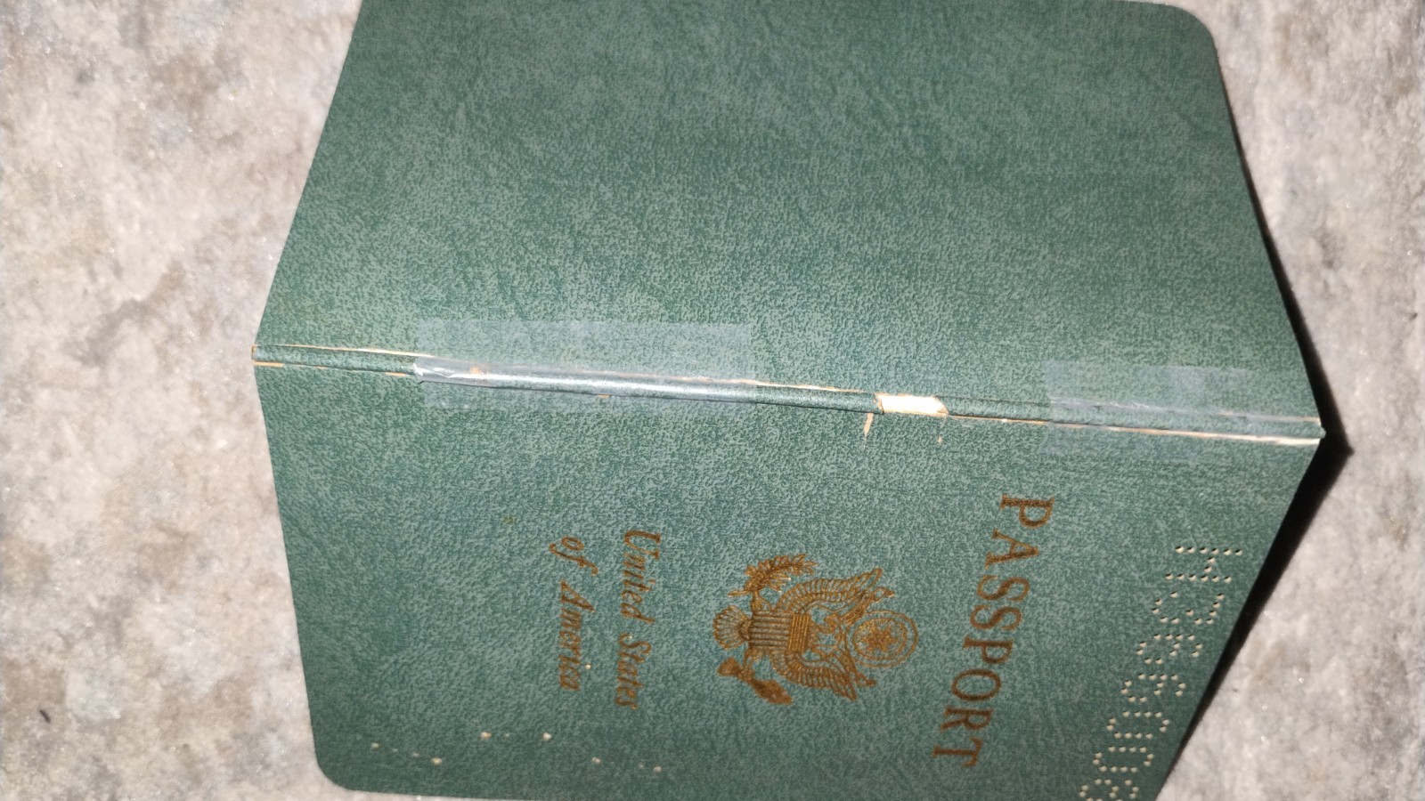 VINTAGE PASSPORT USA 1967 TRAVEL UK and The Netherlands