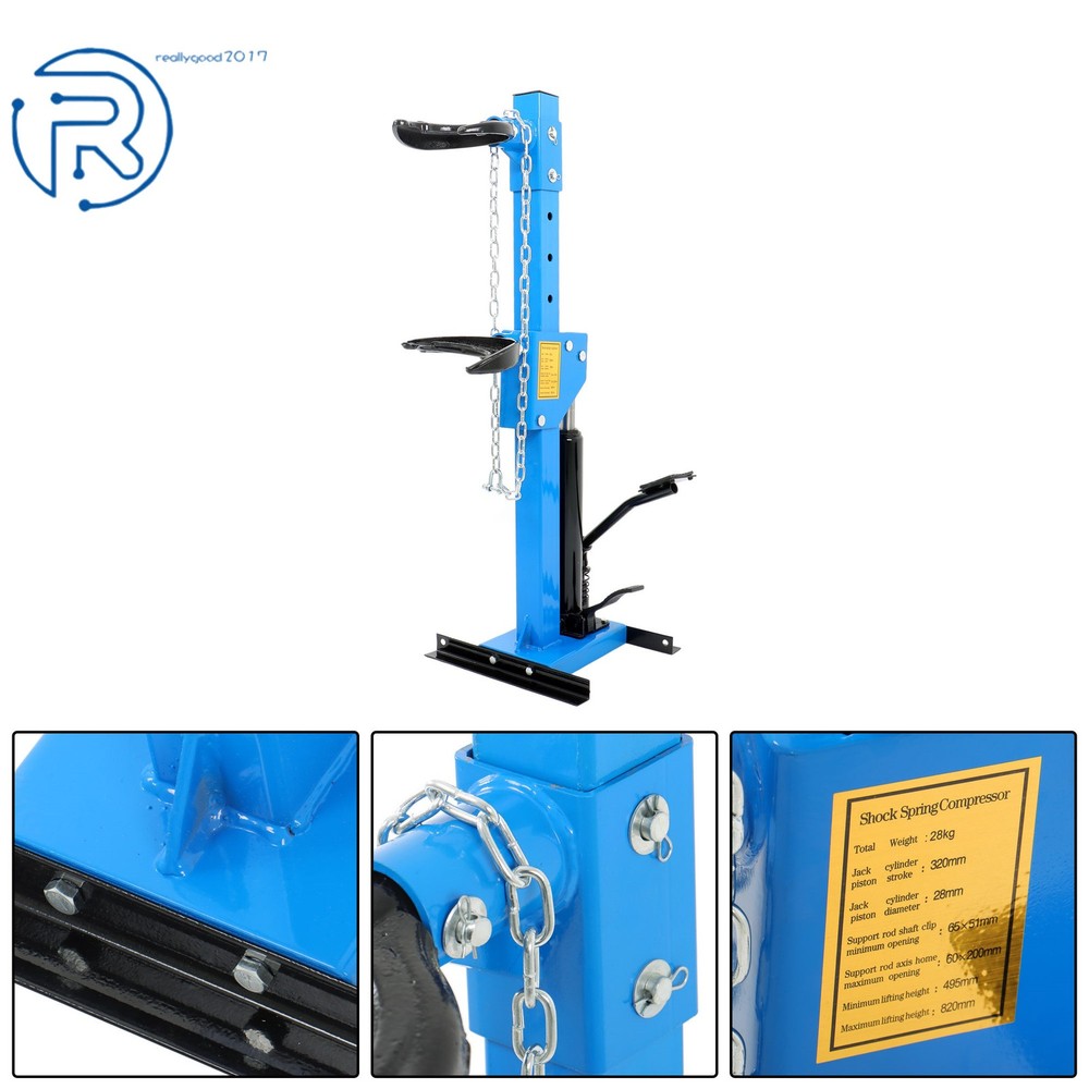 4.5T Strut Coil Spring Compressor Hydraulic Compressor Tool with 4 Spring Clasps