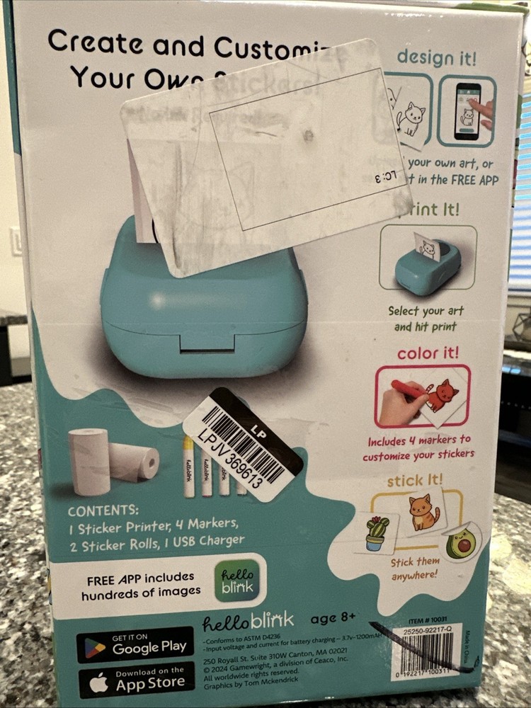 Custom sticker maker machine