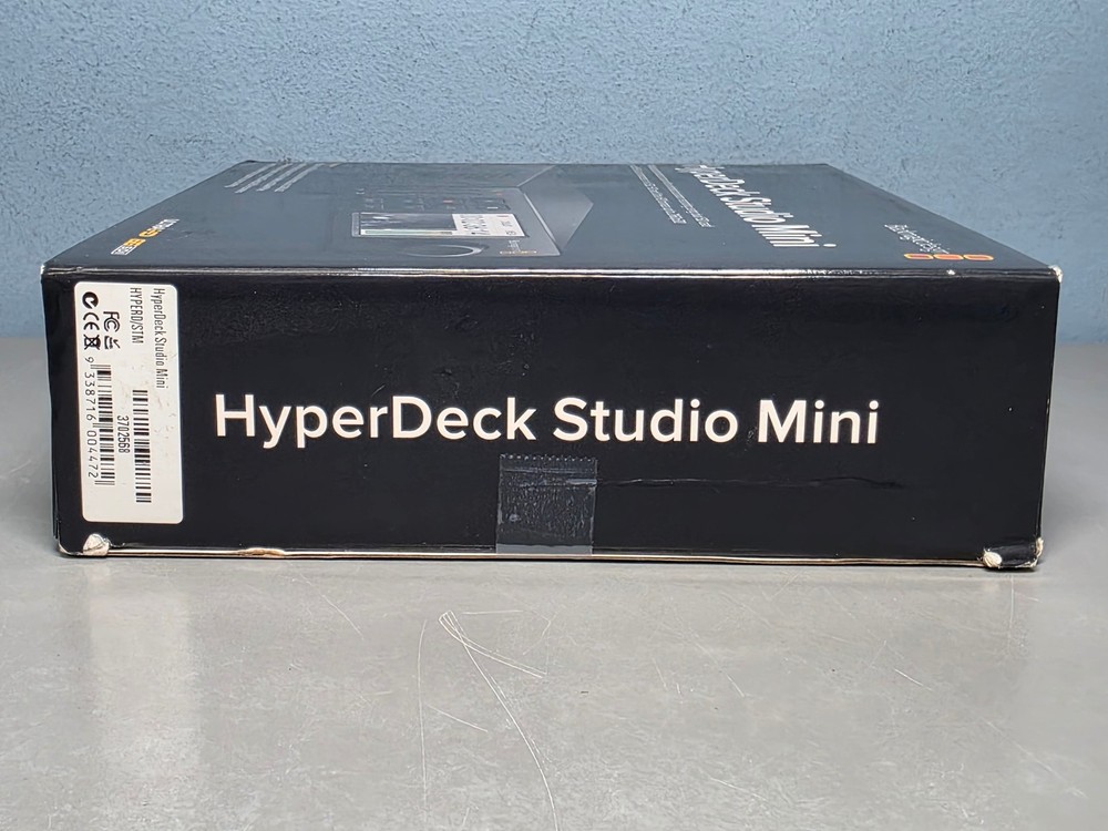 Blackmagicdesign HyperDeck Studio Mini Broadcast Deck Dual SD & UHS-II Card Read