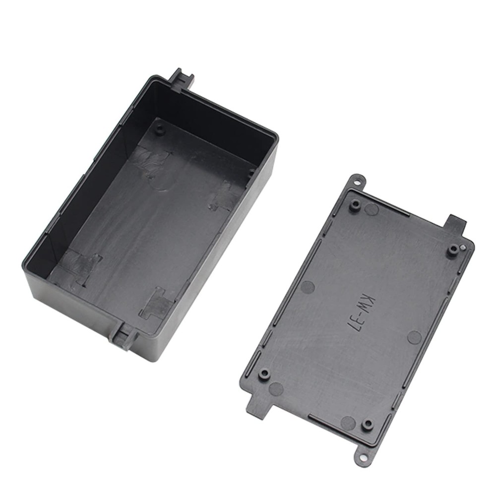 Fielect 2Pcs Project Box Dustproof Electronic Junction Box ABS Plastic Enclos...