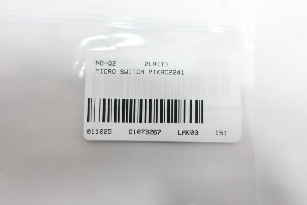 Micro Switch PTKBC2241 Selector Switch W/ Key Model B