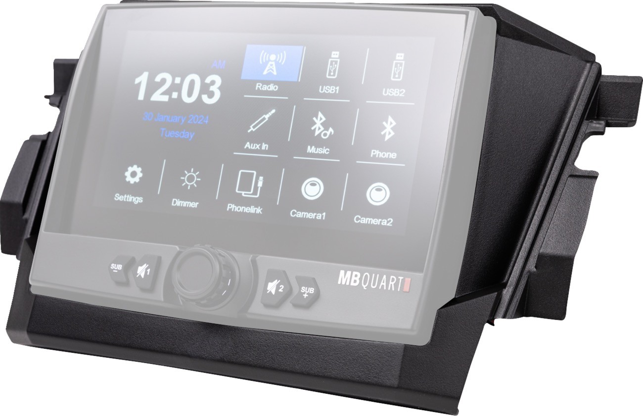 MB QUART MBQRP-DASH-1 Radio Install Kit - Polaris