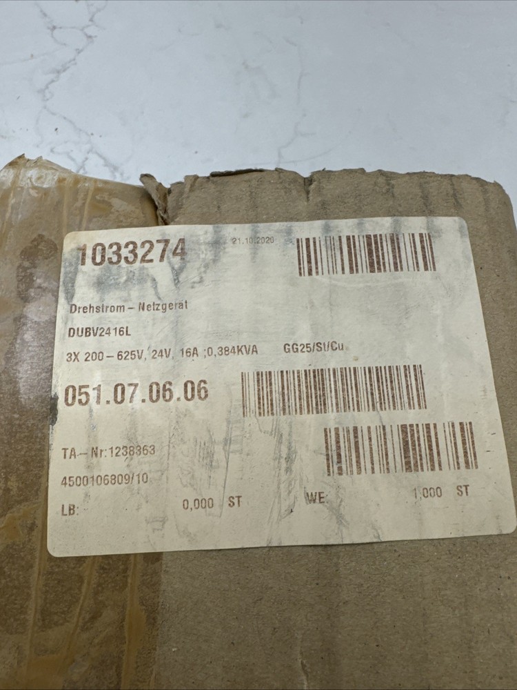 TRAFO SCHNEIDER DAUBV2416L New Transformer