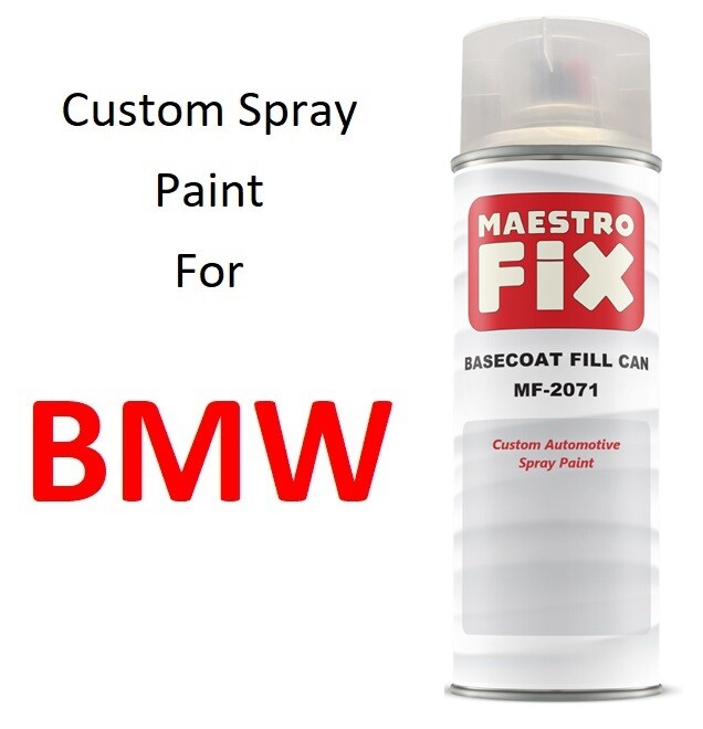 Custom Automotive Touch Up Spray Paint For BMW Cars