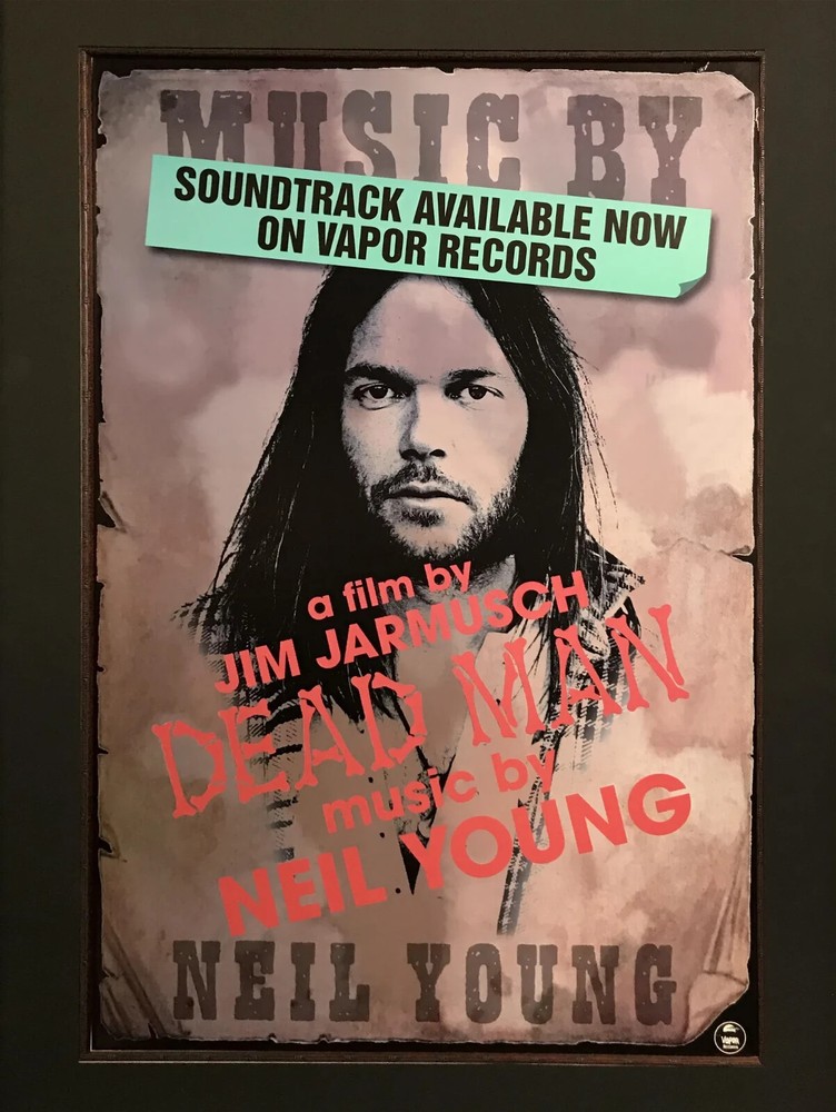 NEIL YOUNG "DEAD MAN" U.S. PROMO POSTER - Classic Rock Legend