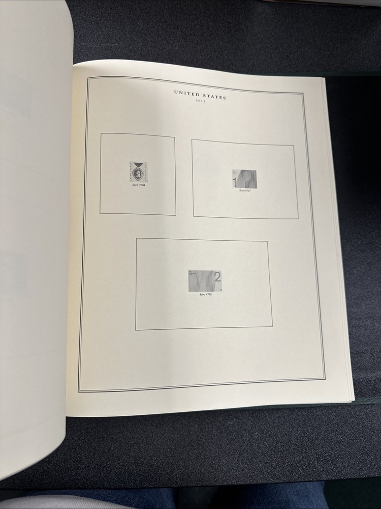 Scott Plate Block Album With Dust Case ( No Stamp )