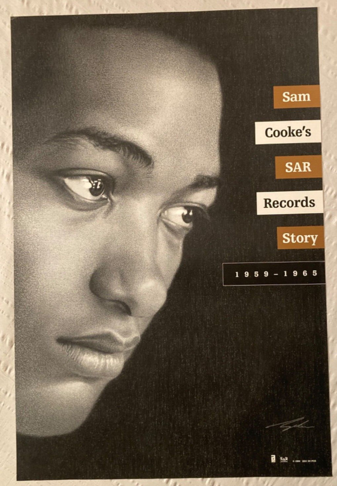 Sam Cooke 1994 Promo Poster SAR Records Story