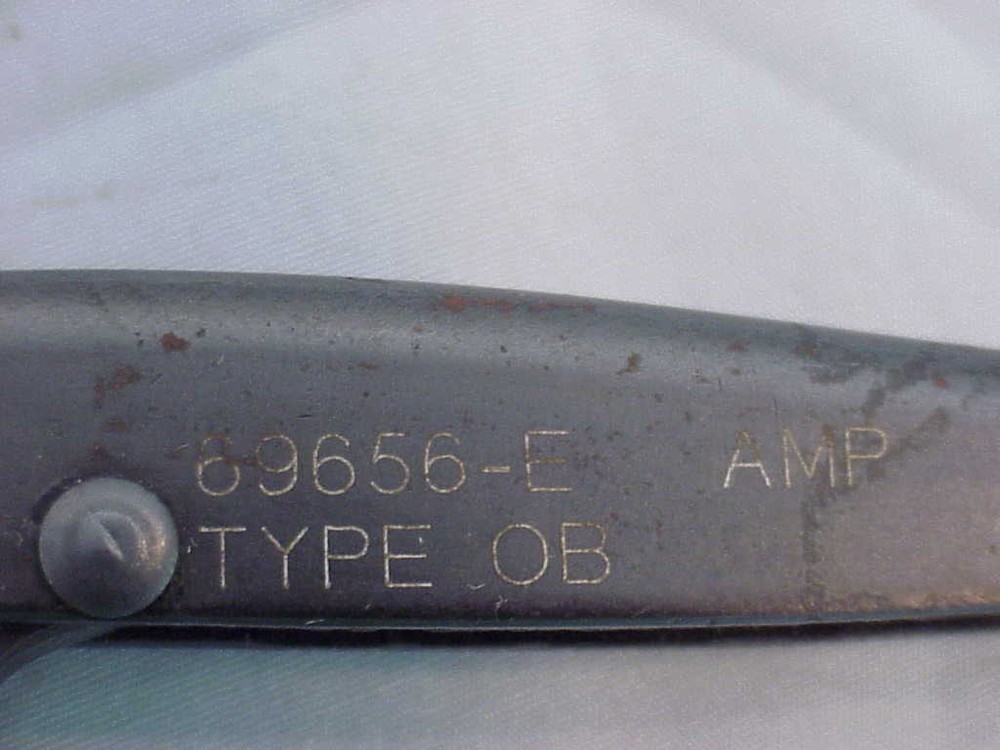 AMP Tyco 69656-E Type OB Ratchet Hand Crimp Tool