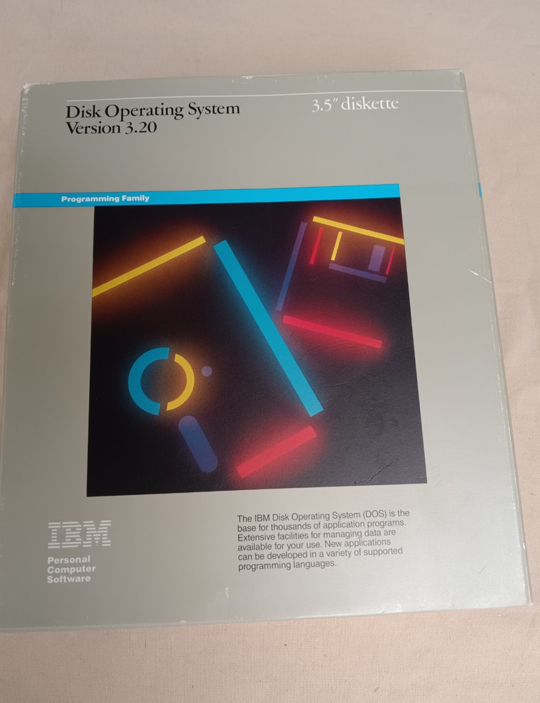IBM Disk Operating System Version 3.20 DOS 3.5" looks unused!