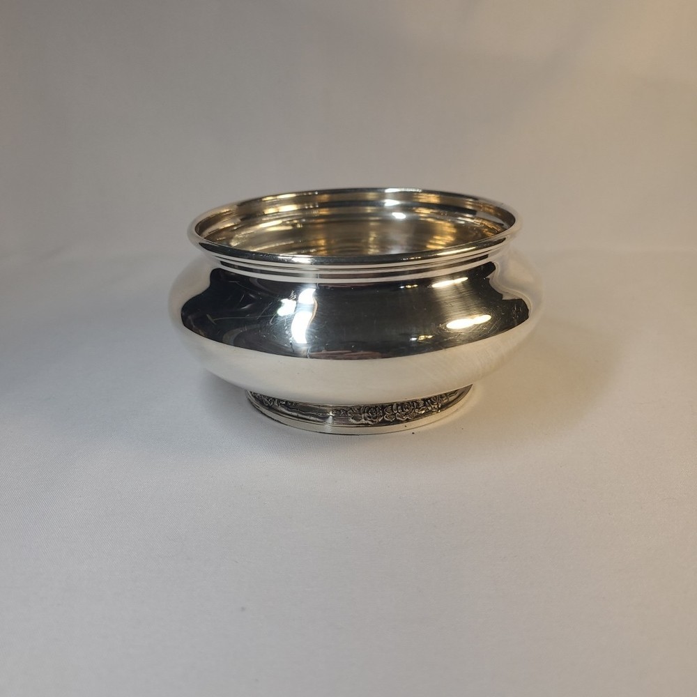 Camille International Silver Co. Silverplate Bowl 6005 Loose Tea Waste