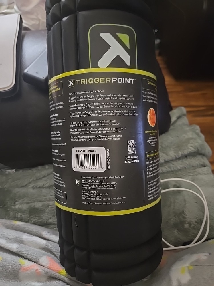 TriggerPoint Grid 1.0 Foam Roller 13" Multi-Density Massage Roller Deep Tissue