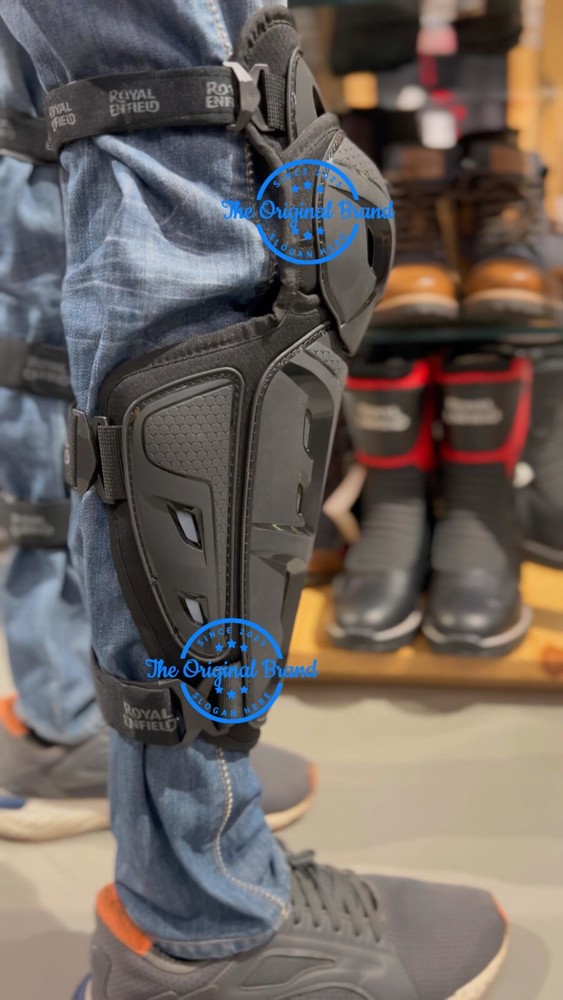 Royal Enfield Endurer External "Black Knee Guard Protector"