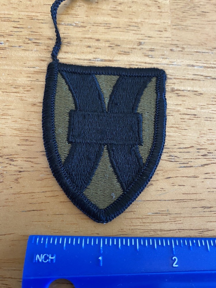 US Army 21st Sustainment Command Subdued Patch INV5688