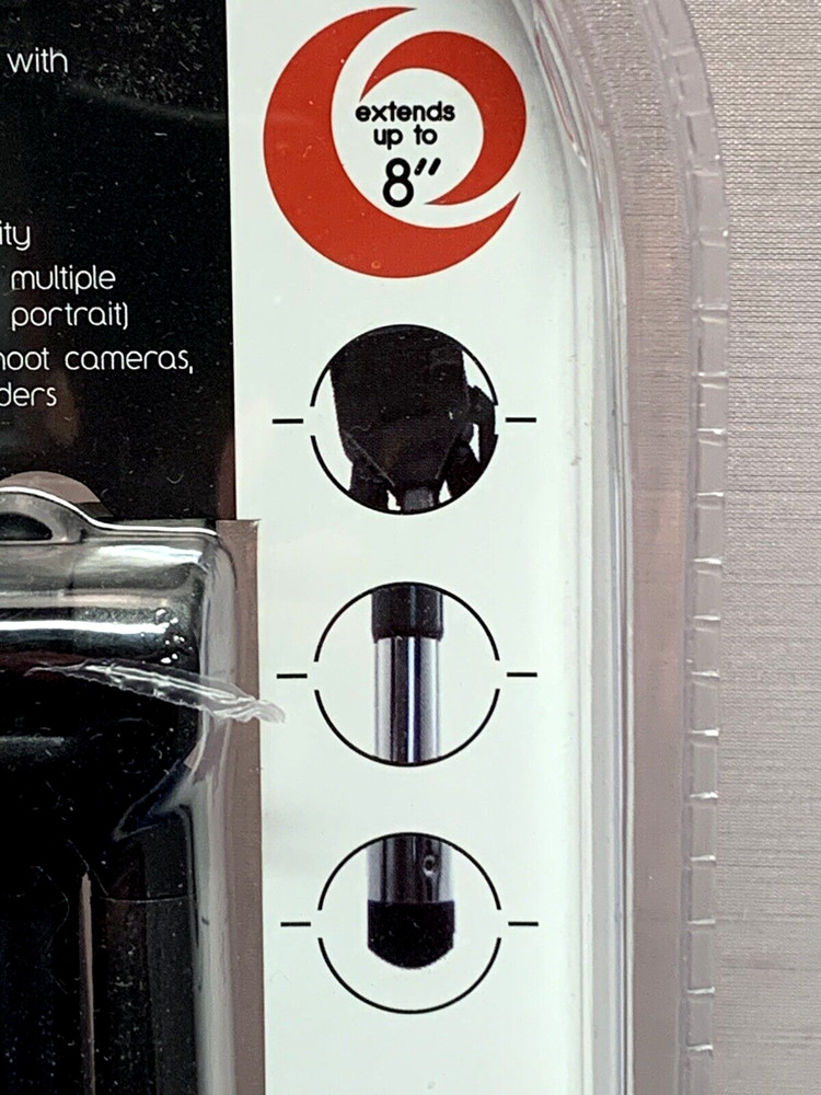 Bundle Focus 8" Table Top Tripod For Digital Camera & Memory Card Wallet ...New