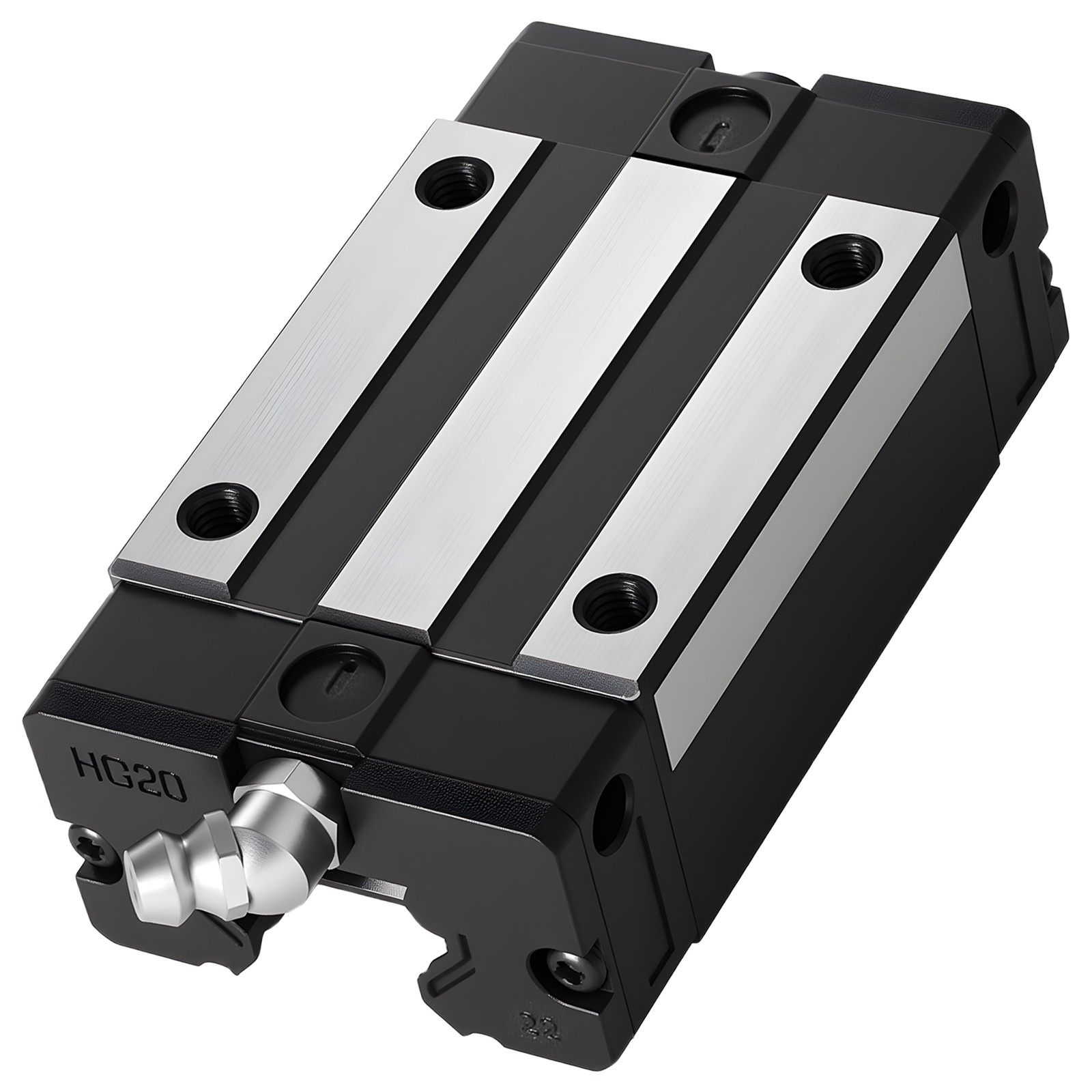 VEVOR Linear Rail Guide Kit HGR20 2PCS 600 mm Linear Rails 1PCS Ball Screw 4PCS