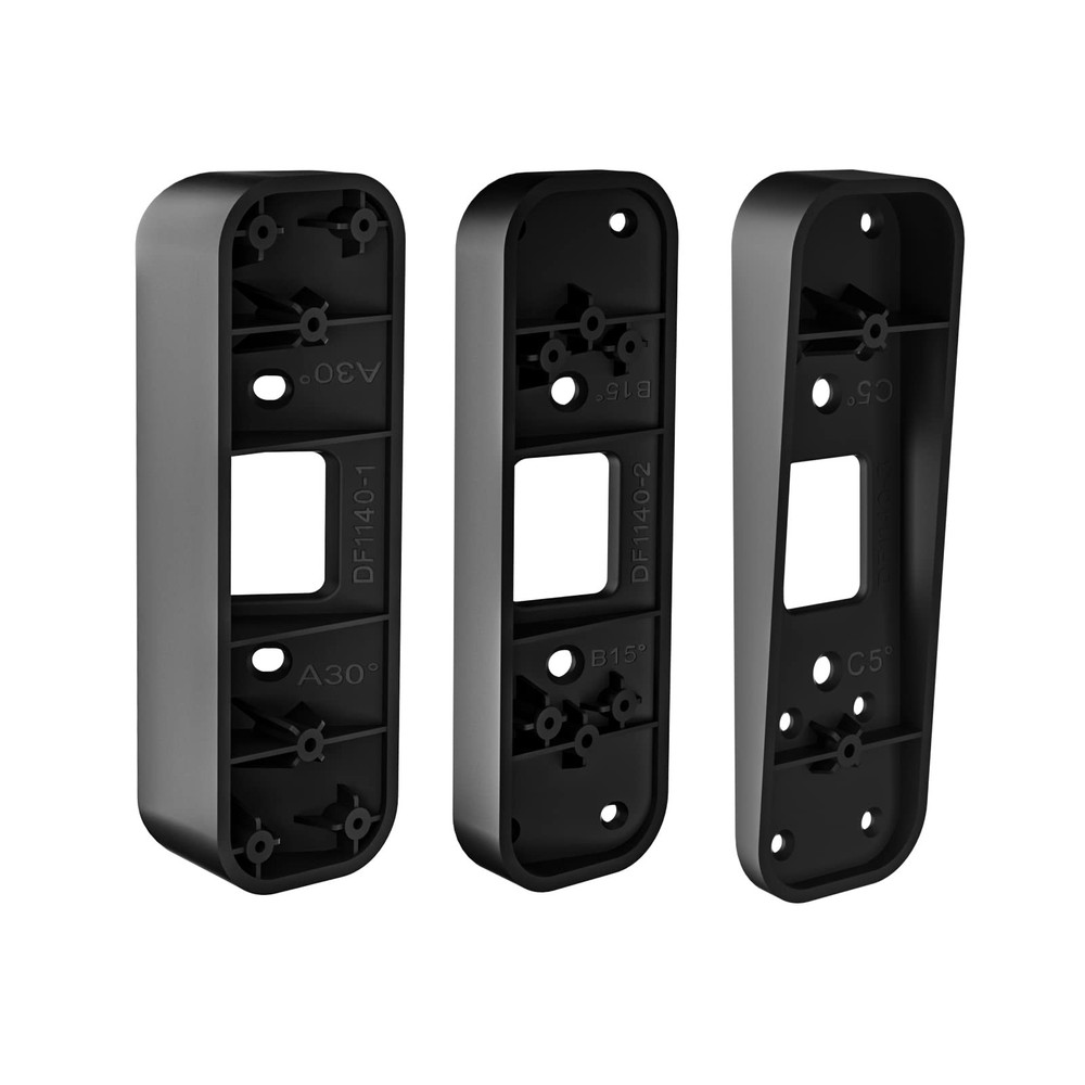 Adjustable Doorbell Angle Mount 3 Count (Pack of 1), 3 Pack, Different