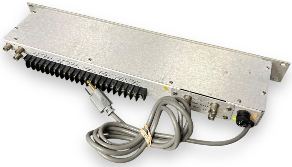 Moseley TPR-2 Receiver Transfer Panel TPR 2 RF BROADCAST GEAR - TESTED!!