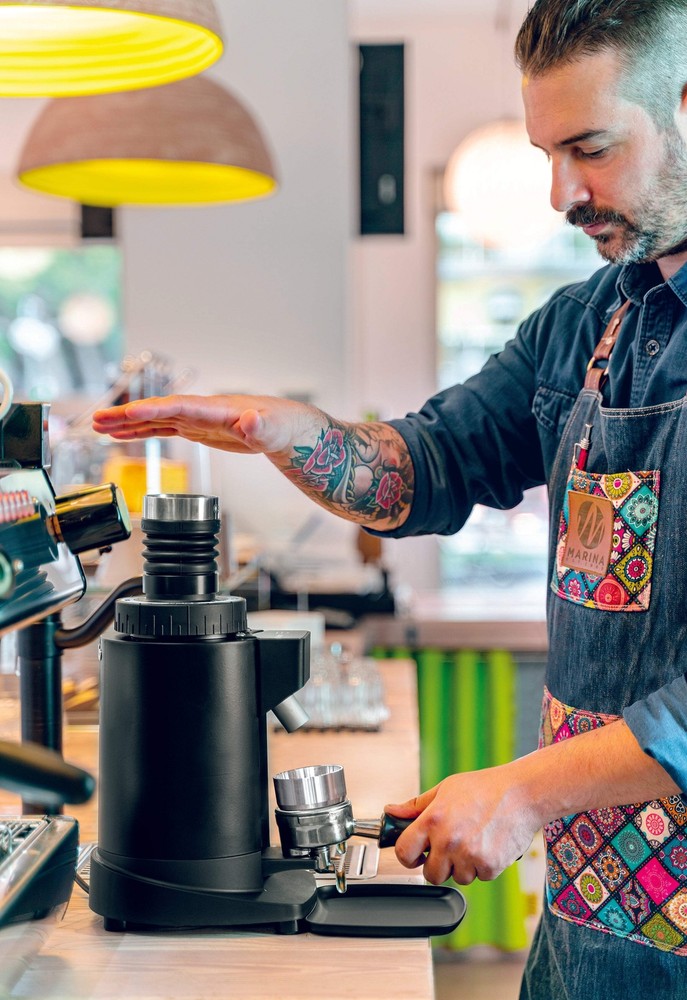 Ceado E5SD Single-Dose Coffee Grinder in Black