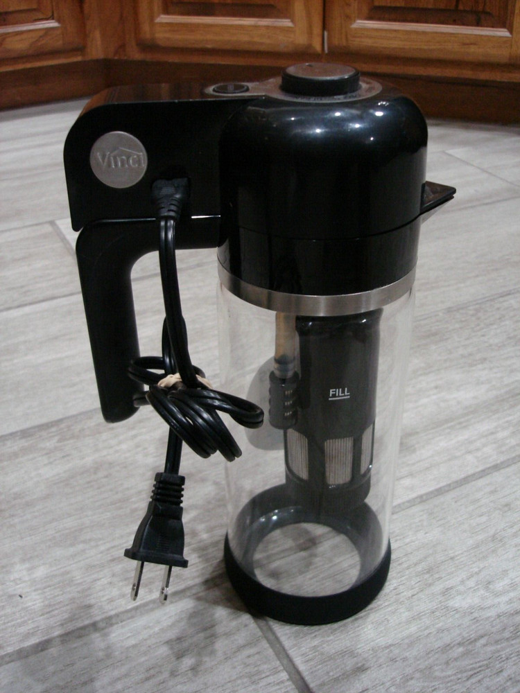 Vinci Express Cold Brew 4-Cup 37oz Coffee Maker Brewing - Black EUC