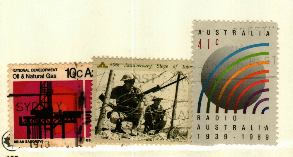 Australia #486,1162,1208 used