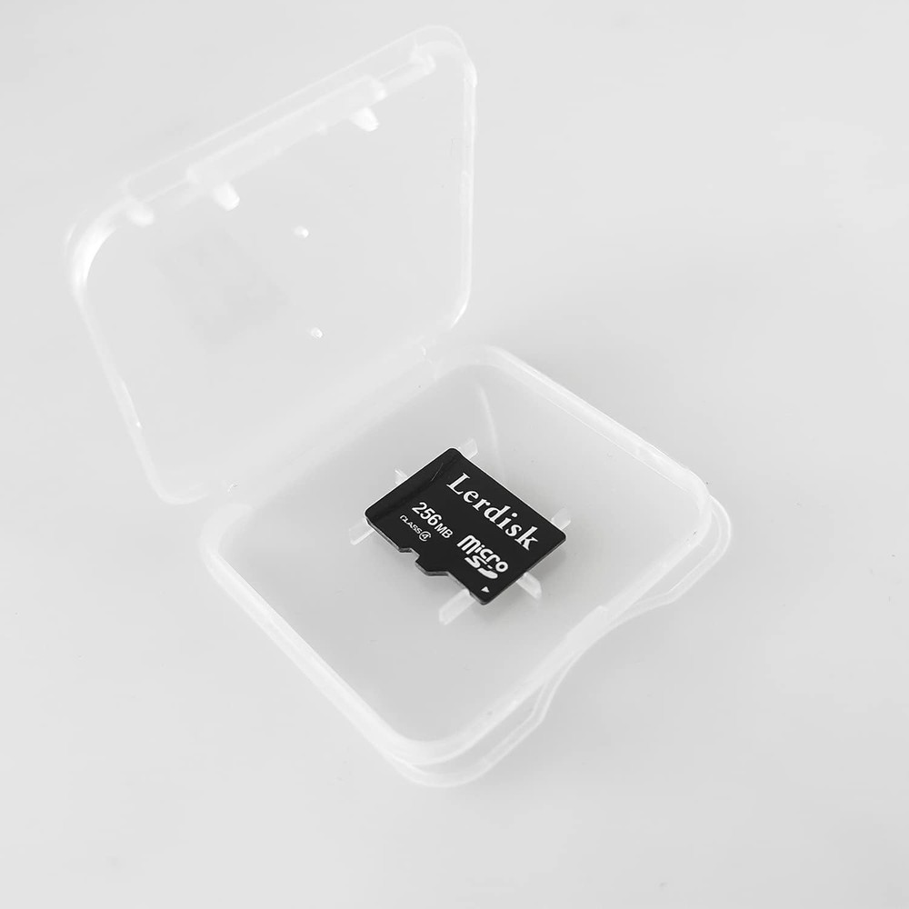 3-Pack 256MB Micro SD Cards - Class 4, Drop Proof & Dust Proof for Reliability