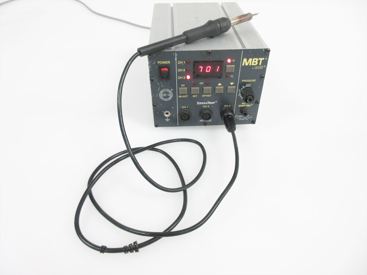 PACE MBT PPS 85A 3 CHANNEL SYSTEM WITH SOLDER PENCIL
