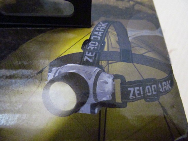 Zerodark Ultra Bright Tactical Headlamp with 5 Adjustable Positions