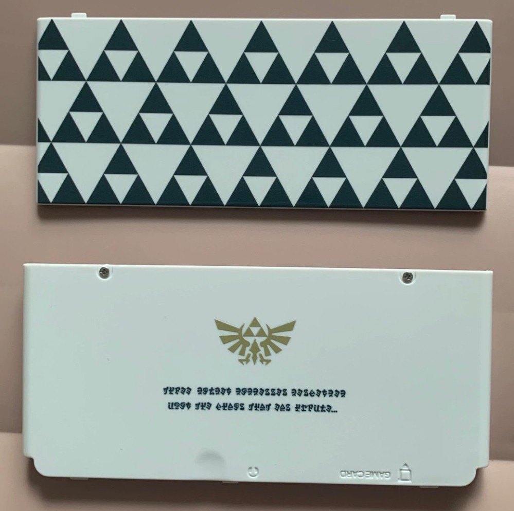 The Legend of Zelda Triangular Pattern Replacement Shell for Nintendo New 3DS