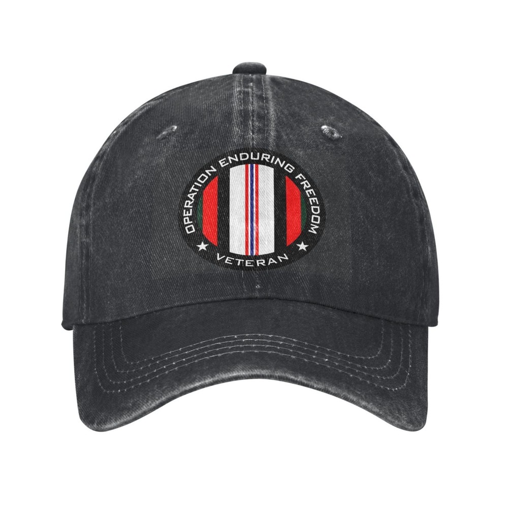 Operation Enduring Freedom Veteran Baseball cap neutral adjustable p
