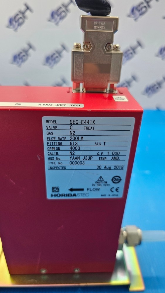 HORIBA STEC SEC-E441X Mass Flow Controller 200LM N2