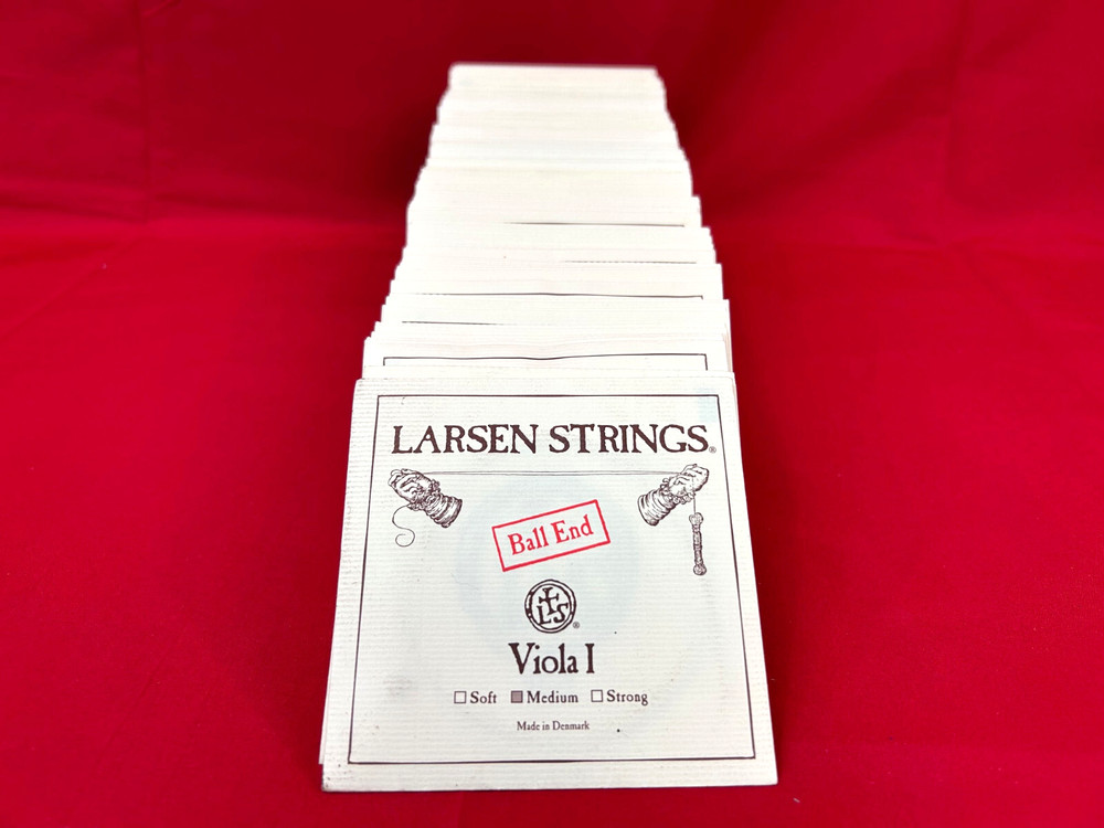 100% Authentic  Larsen Viola A Strings 4/4 Regular Version Ball End