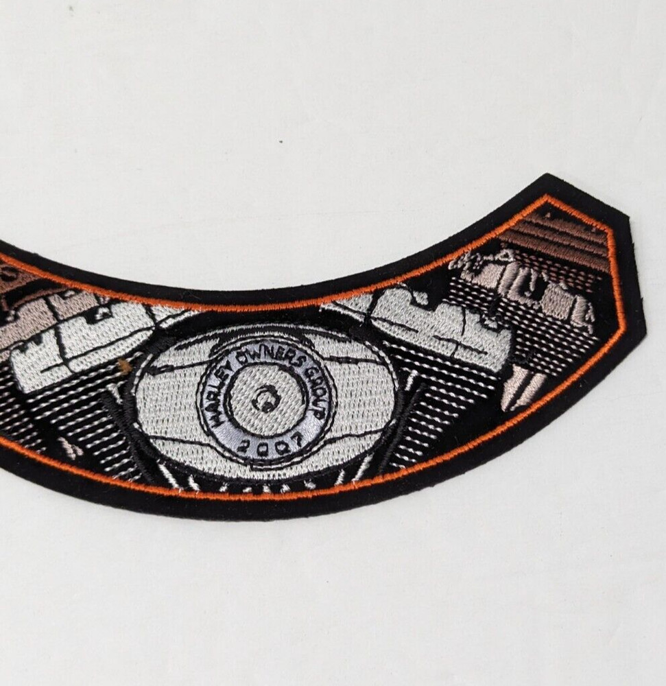 Harley Davidson HOG Harley Owners Group Vest Jacket Patch 2007
