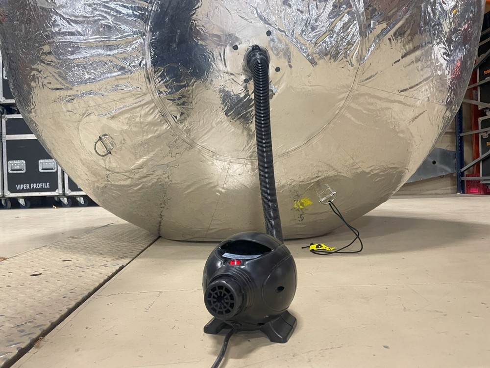 Giant Inflatable Silver Mirror Balls 6 Feet diameter