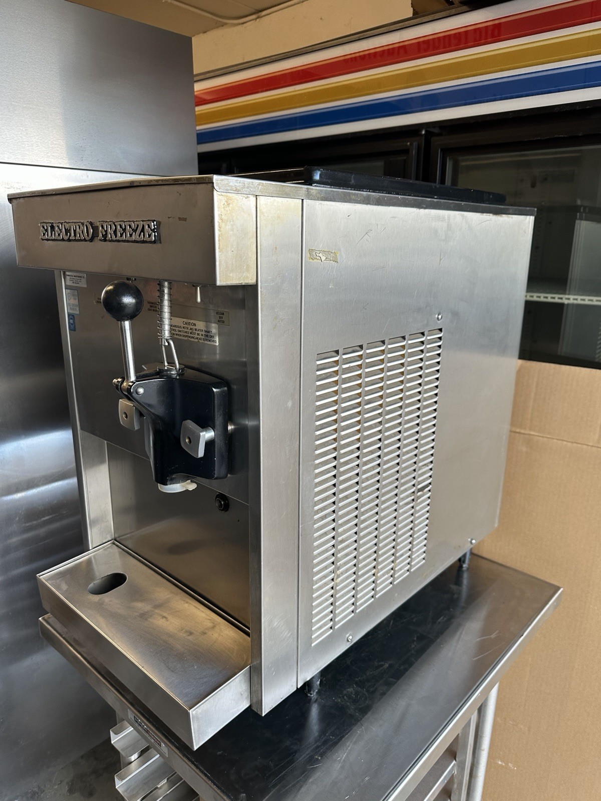 Electrofreeze Commercial Countertop Ice Cream Machine – Single Phase – 208/230 V