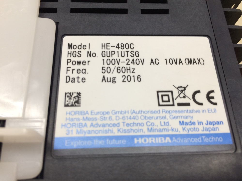 Horiba Advanced Techno HE-480C Conductivity Meter