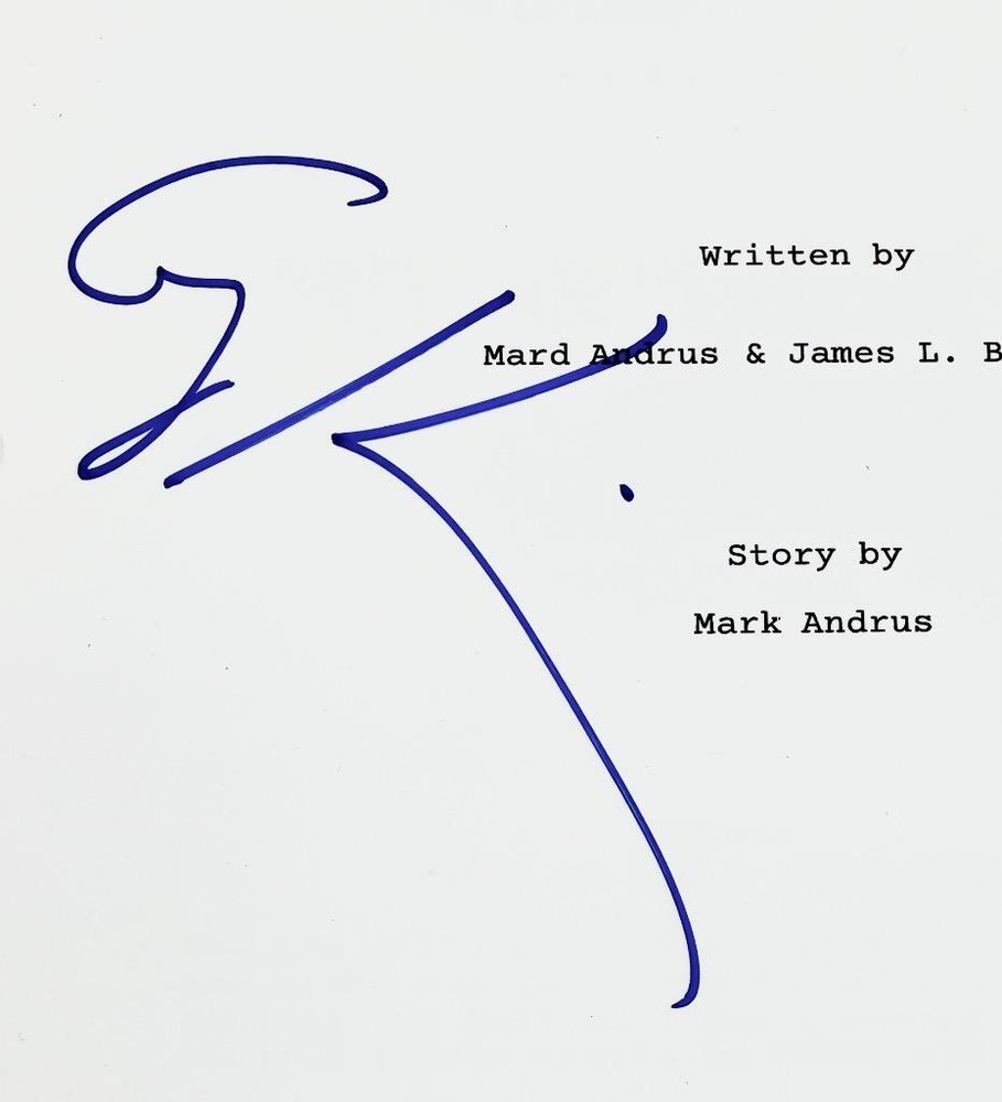Greg Kinnear autograph signed As Good As It Gets script ~ Beckett BAS