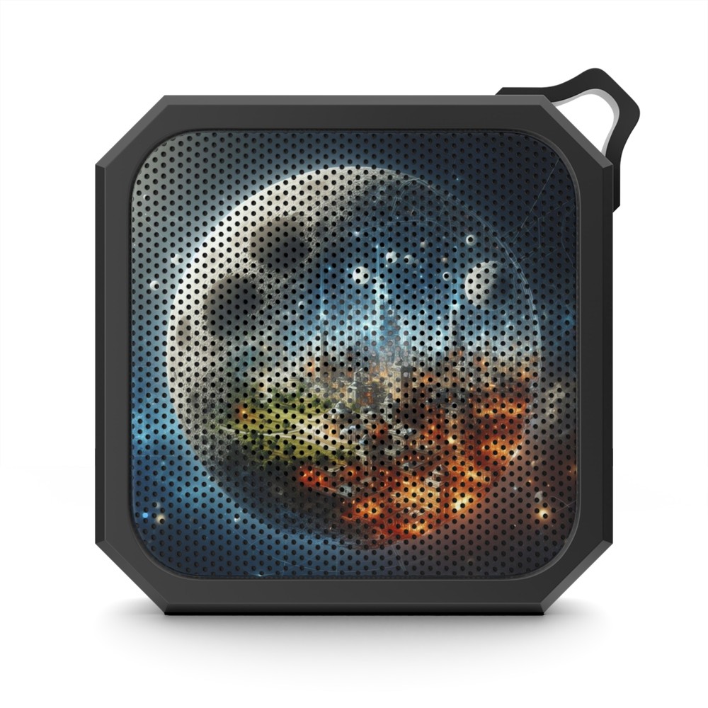 Outdoor bluetooth speaker space edition