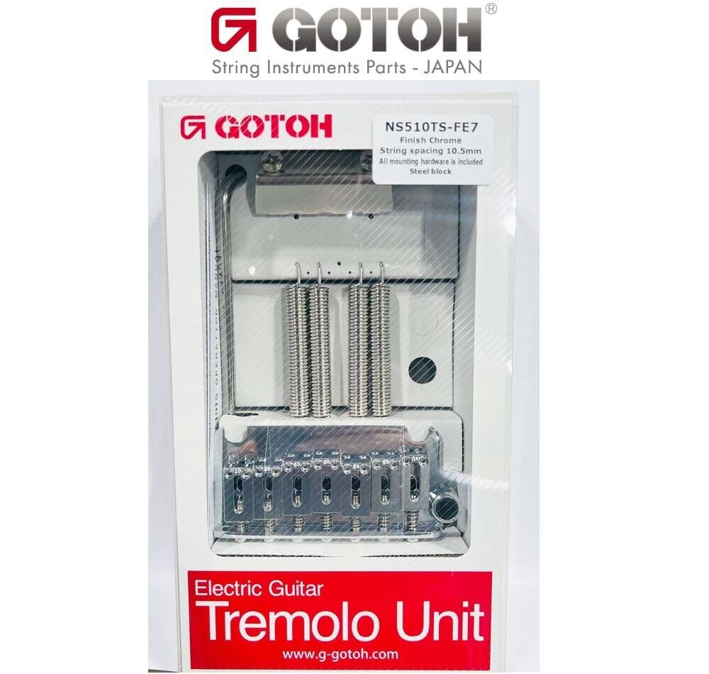 Gotoh NS510TS-FE7 Tremolo unit For 7string Chrome
