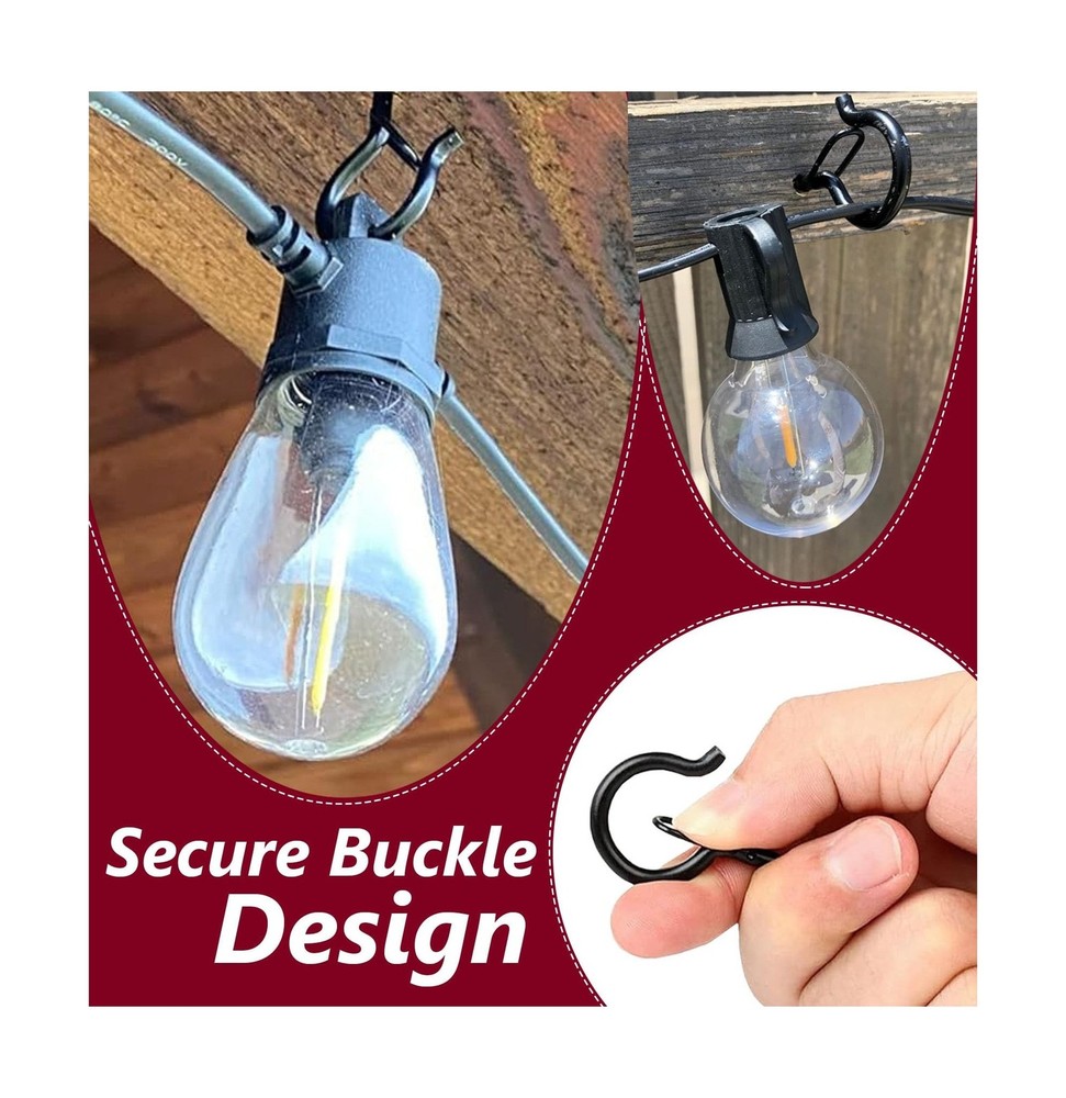 String Lights Screw Hooks for Hanging, Ceiling Hooks for Hanging So... Fast Ship