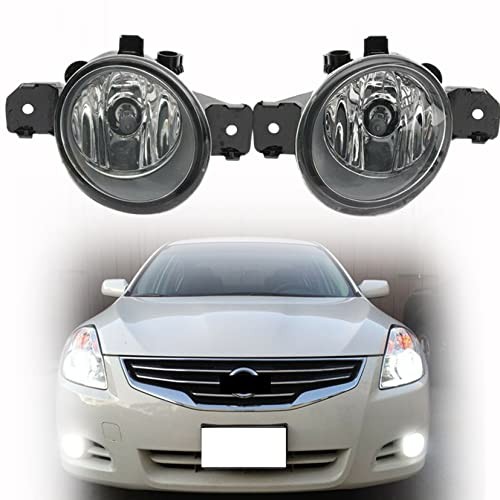 2-Pack H11 Clear Lens Halogen Fog Light Replacement for